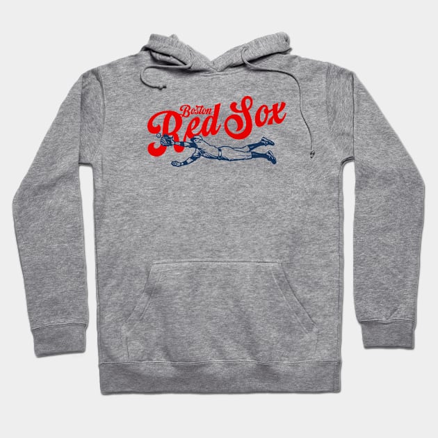 Diving Red Sox Hoodie by Throwzack